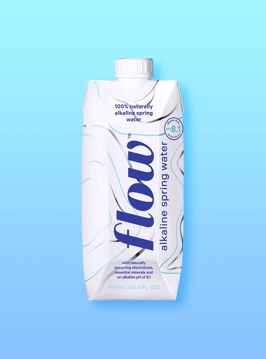 Alkaline Spring Water- 100% Natural Alkaline Spring Water, 16.9 Fl Oz, 12 Pack Bottles