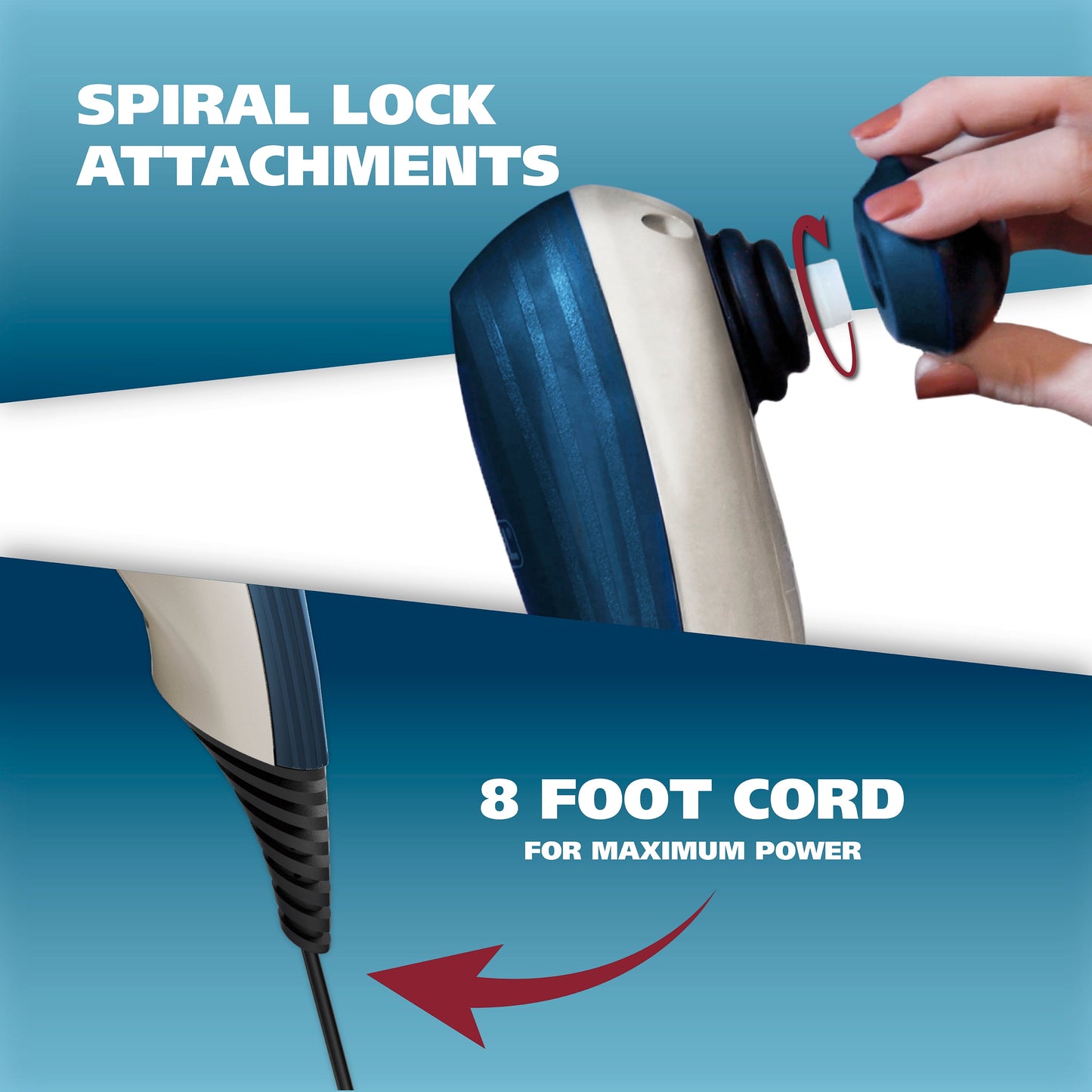 Deep Tissue Percussion Therapeutic Massager, Variable Intensity Full Body, FSA & HSA Eligible