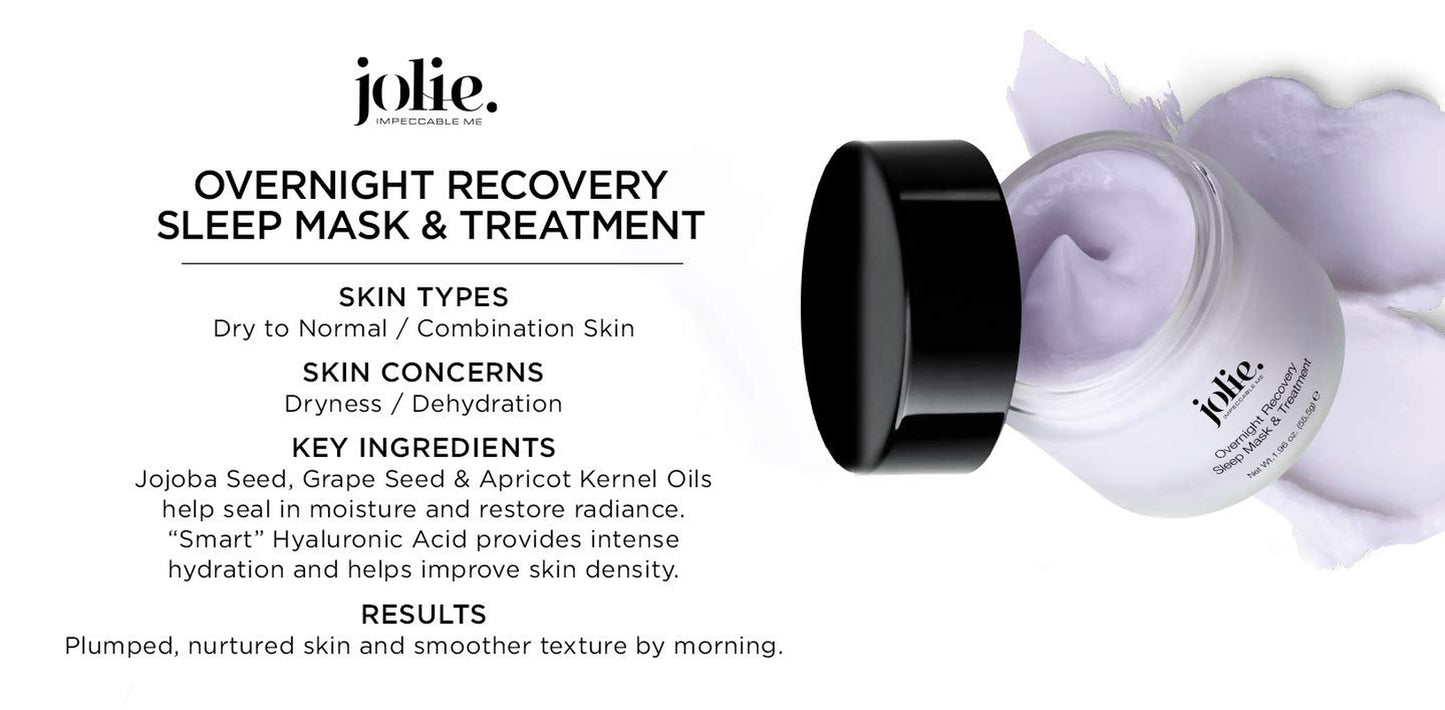 Jolie Overnight Recovery Sleep Mask & Treatment